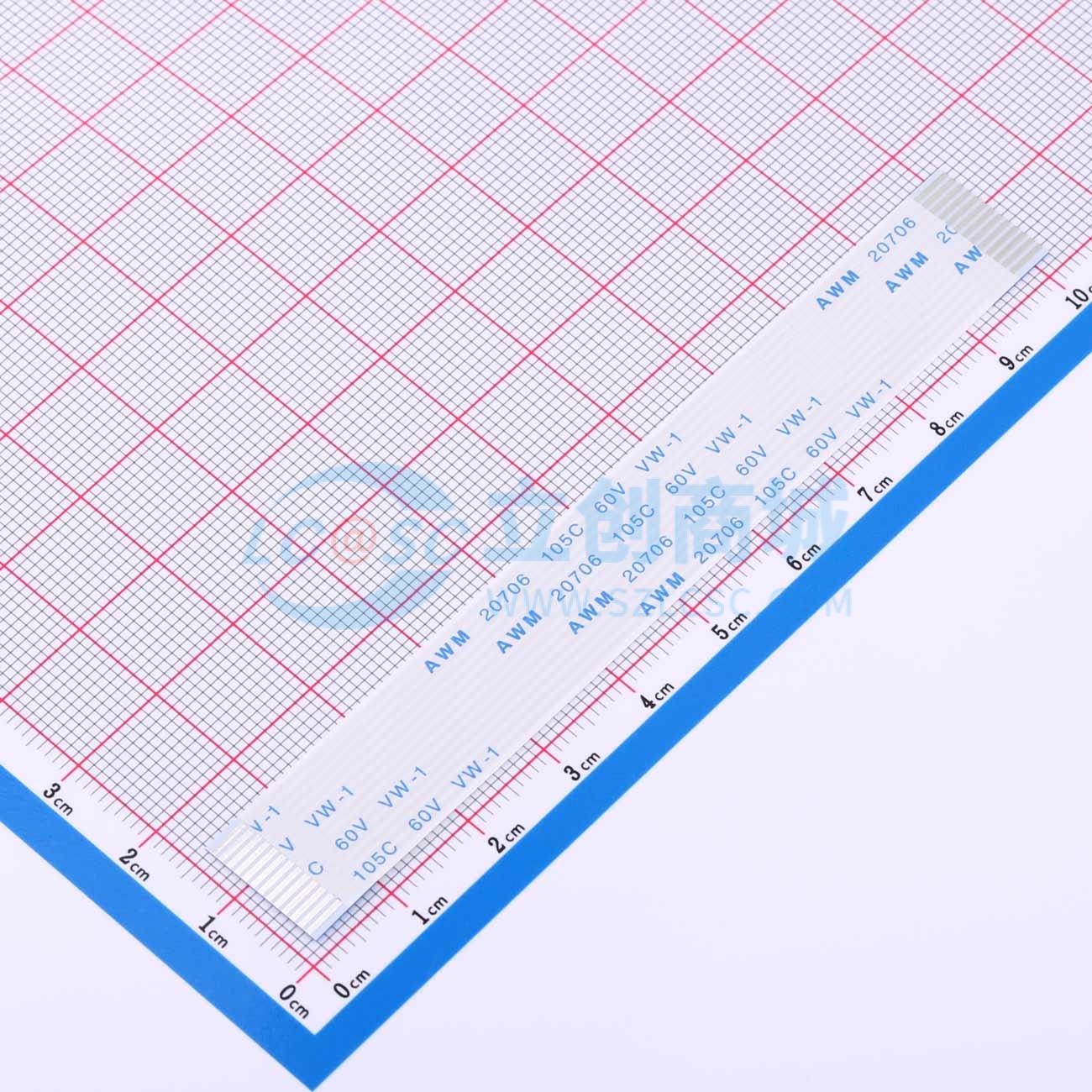 点击查看大图 ZX-FFC1.0-T-10048-13P实物图