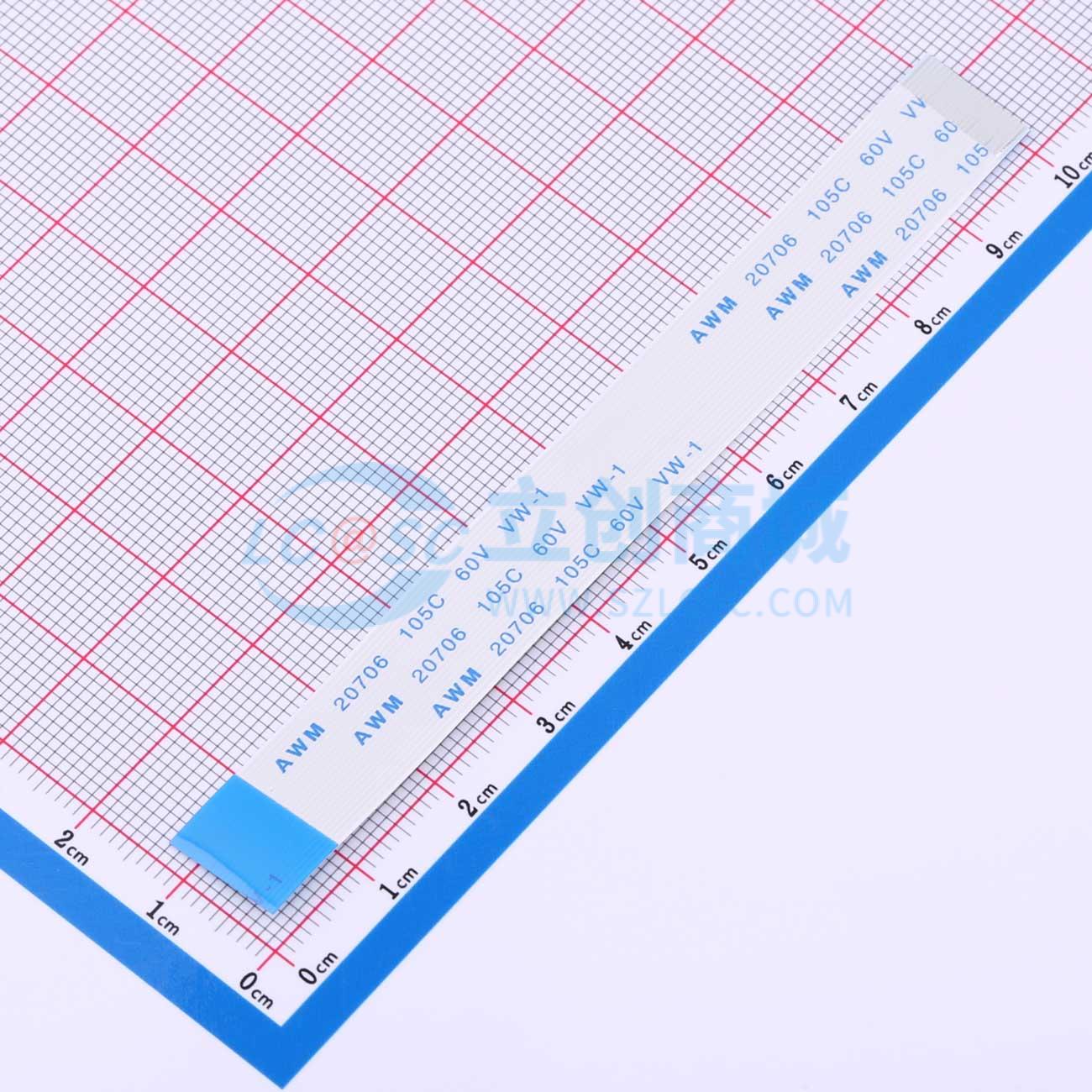 点击查看大图 FFC-0.5-22-100-B-4-8实物图