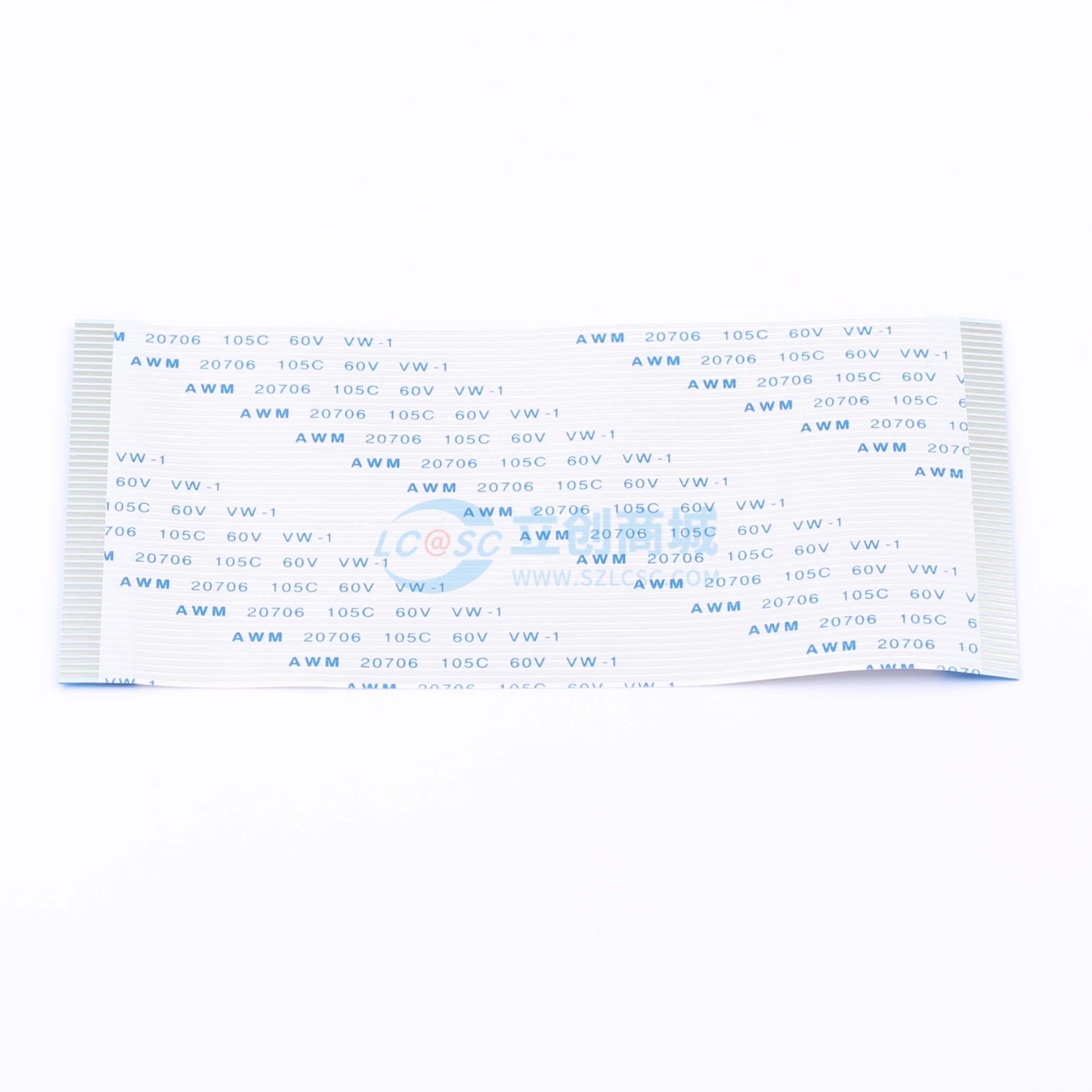 点击查看大图 FFC1.0A-50P-100-4-8实物图