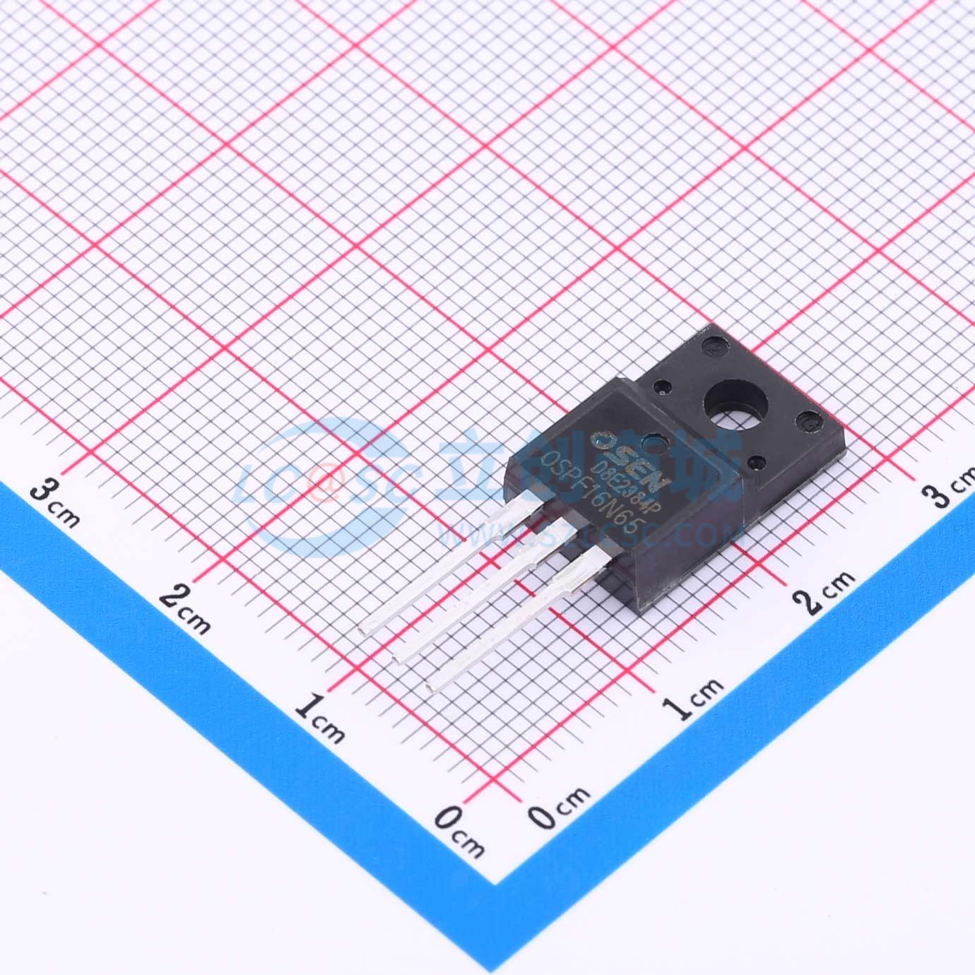 点击查看大图 OSPF16N65实物图