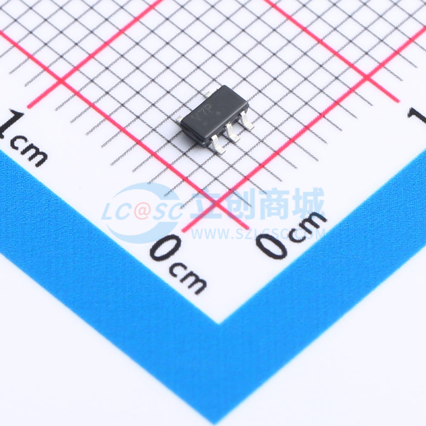 点击查看大图 MC74VHC1G07DTT1G实物图