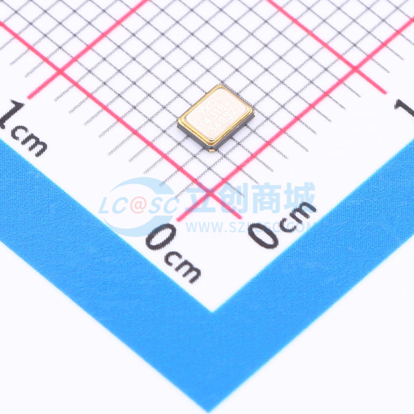 XL2EL89CSI-111YLC-14.31818M实物图