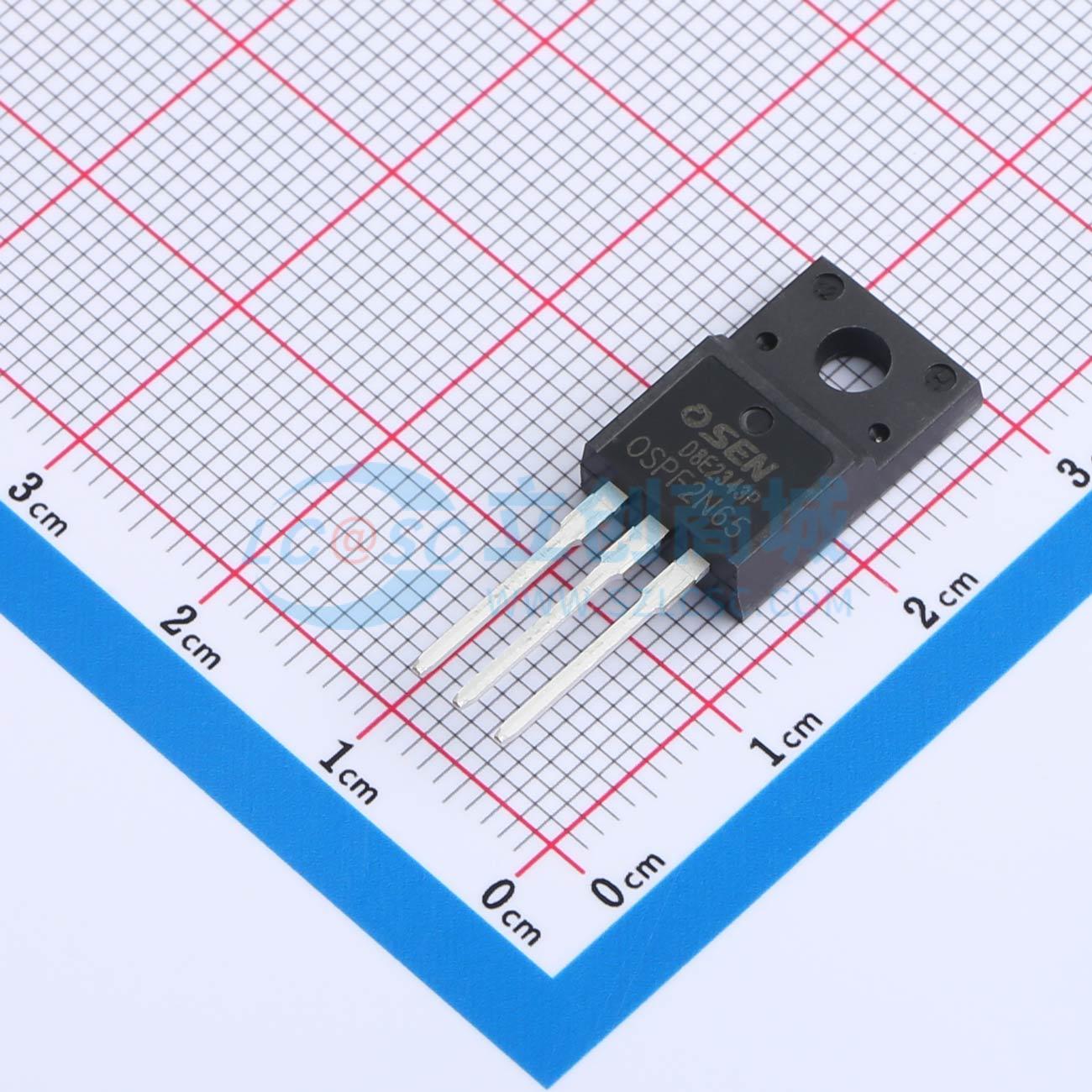 点击查看大图 OSPF2N65实物图