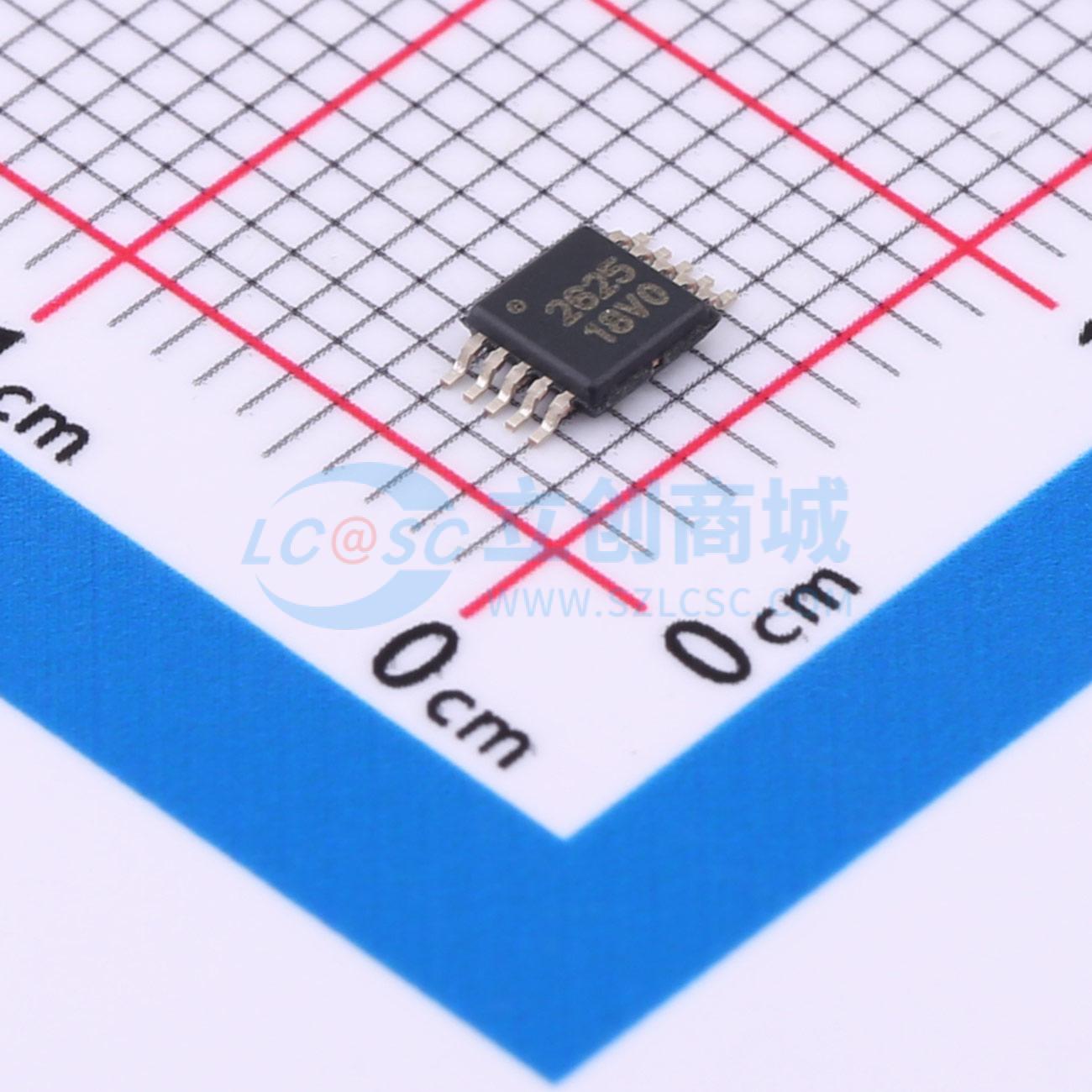 OPA2625IDGSR实物图