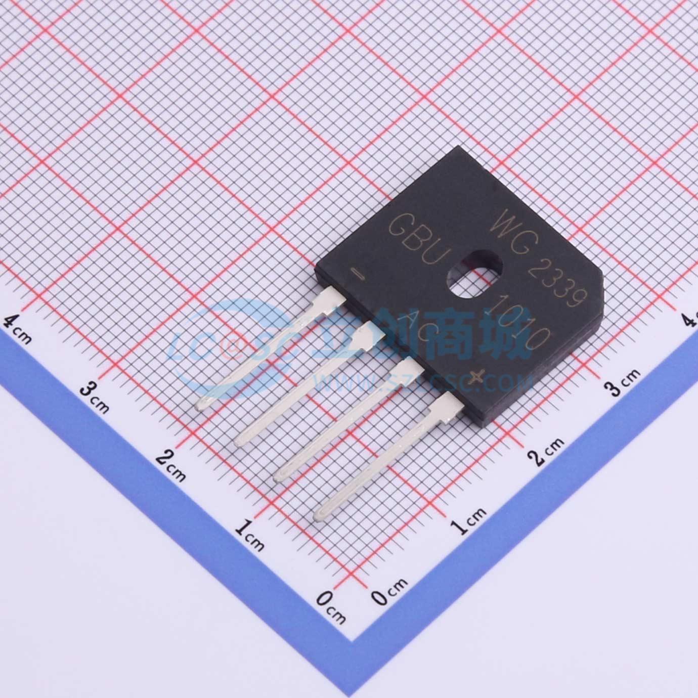 点击查看大图 GBU1010实物图