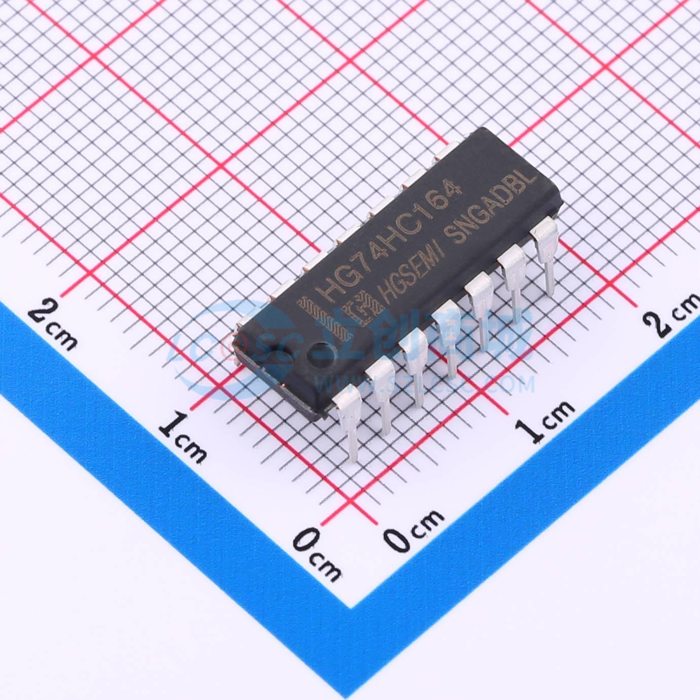 点击查看大图 HG74HC164N实物图