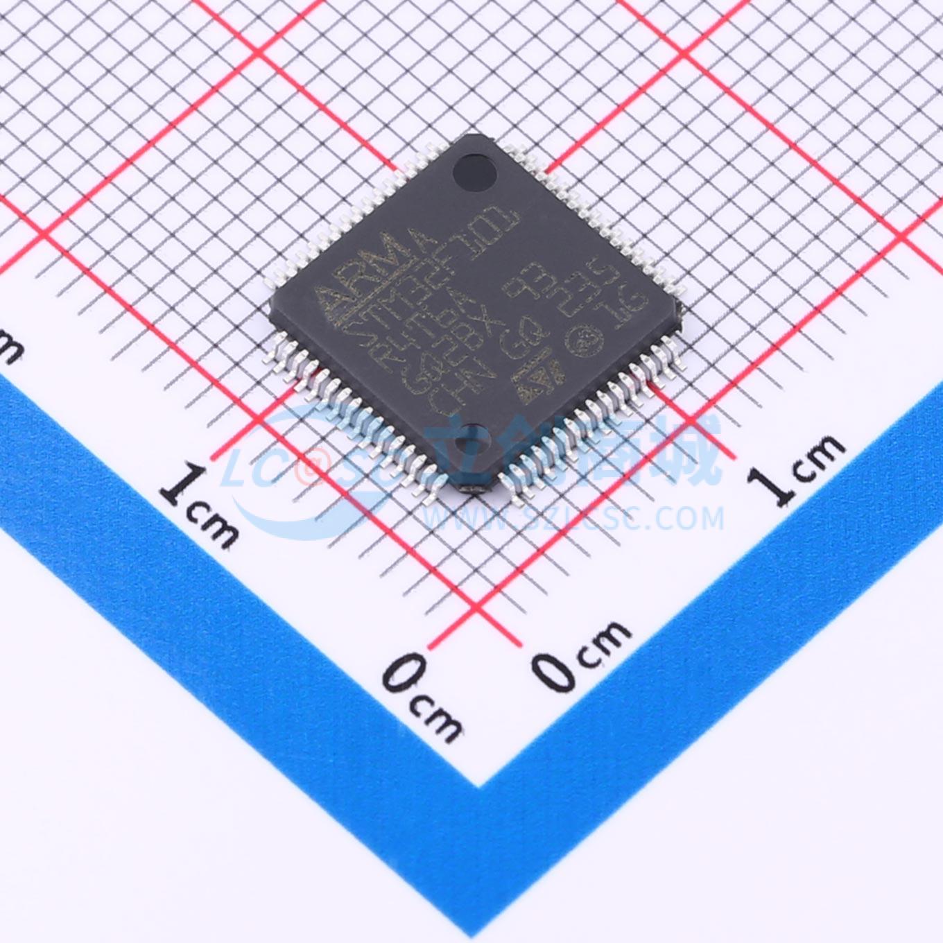 STM32F101R4T6A实物图