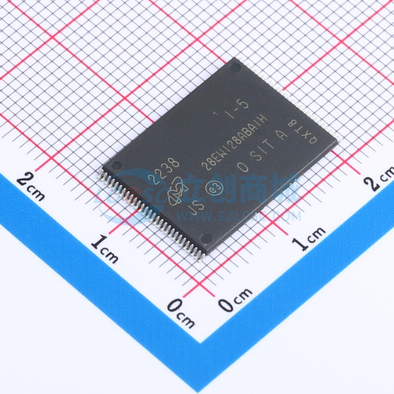 点击查看大图 MT28EW128ABA1HJS-0SIT实物图