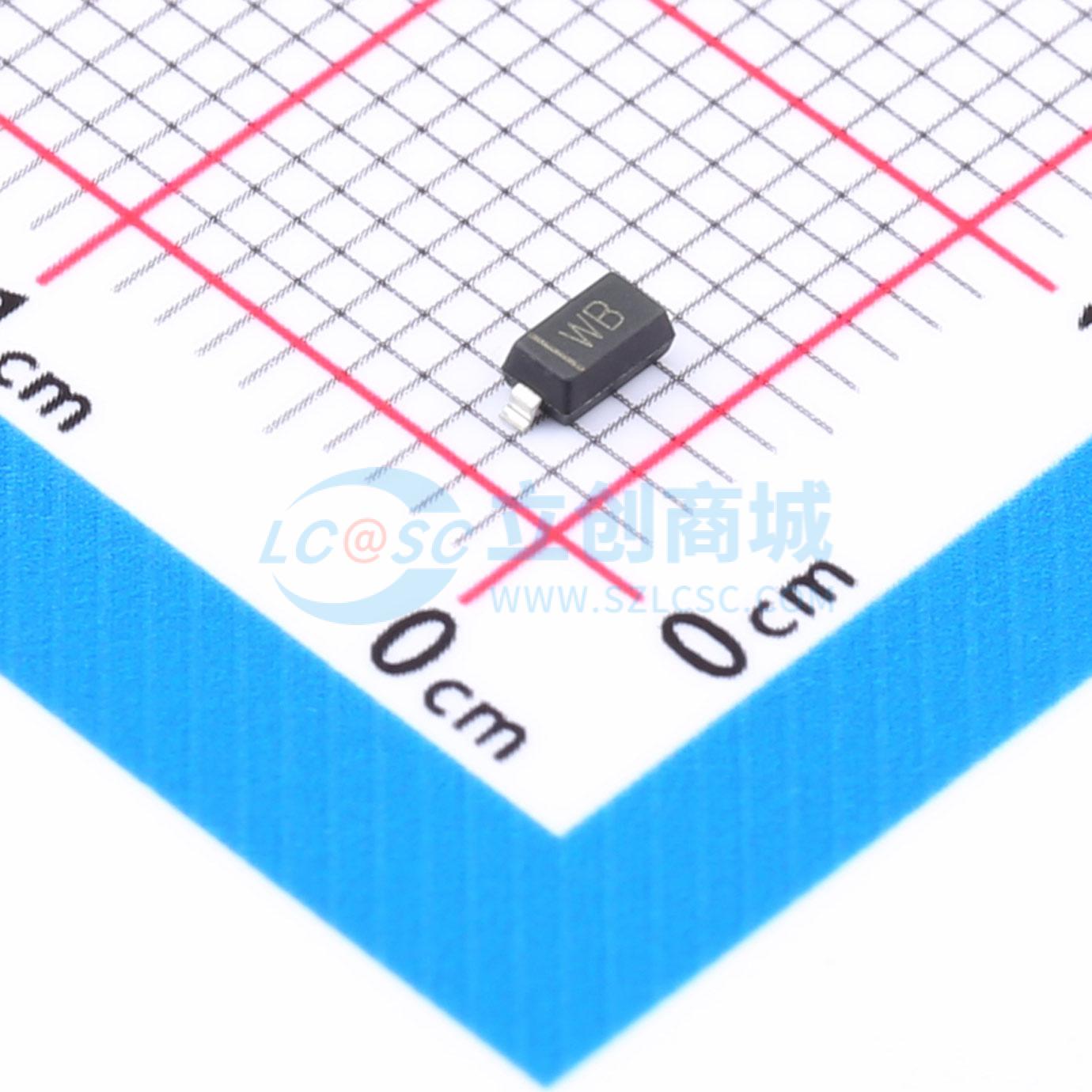 点击查看大图 BZT52C6V8实物图