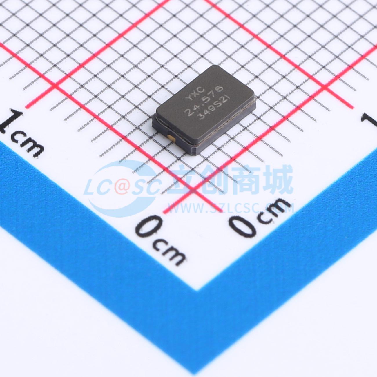 XG1EL89CSI-111YLC-24.576M实物图