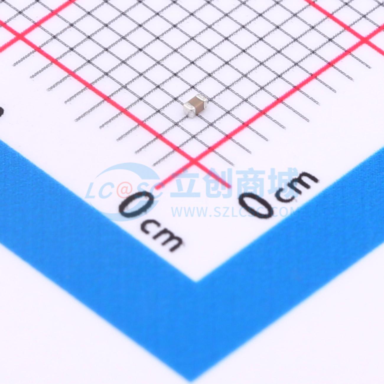 TCC0402X5R334K250AT实物图