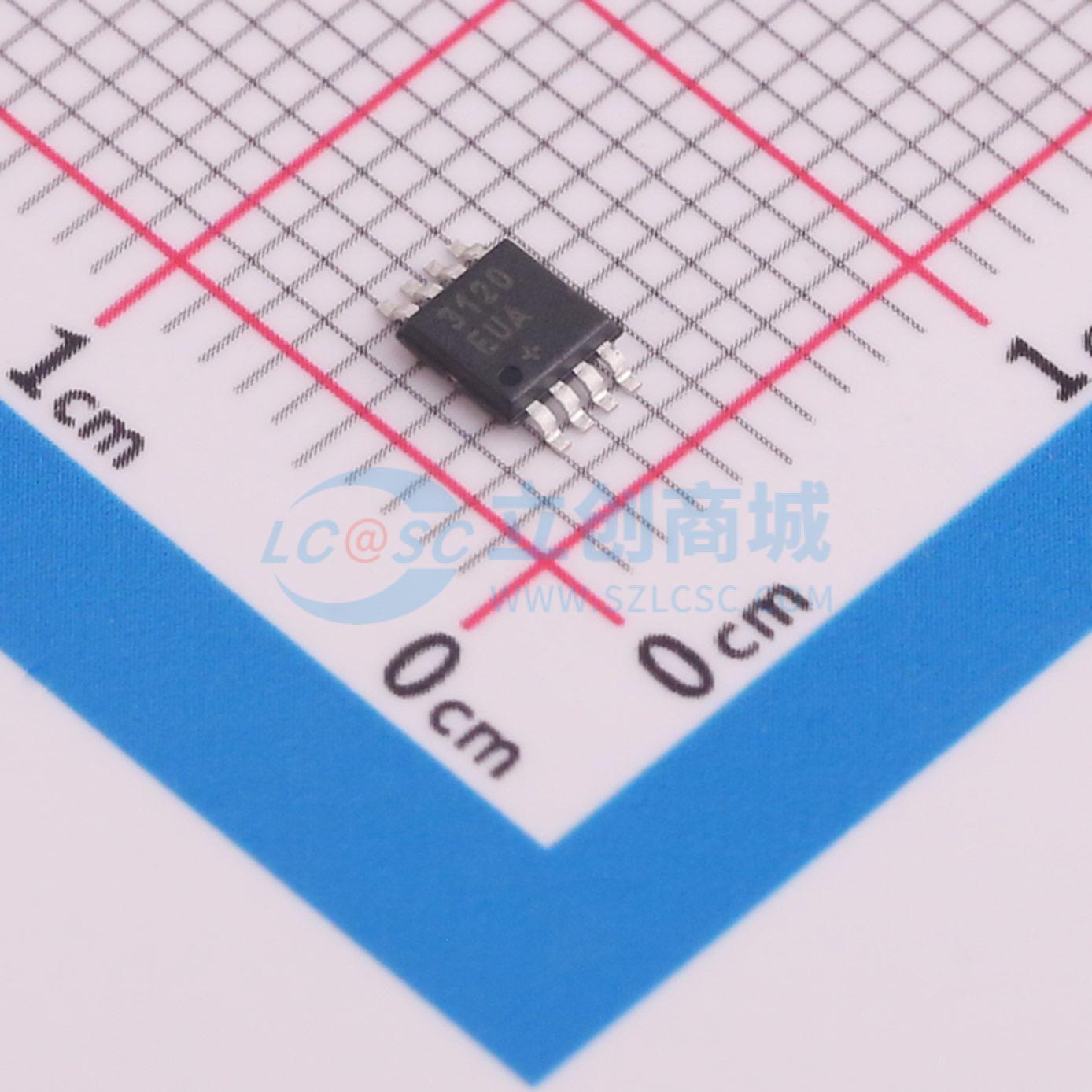 点击查看大图 MAX3120EUA+T实物图