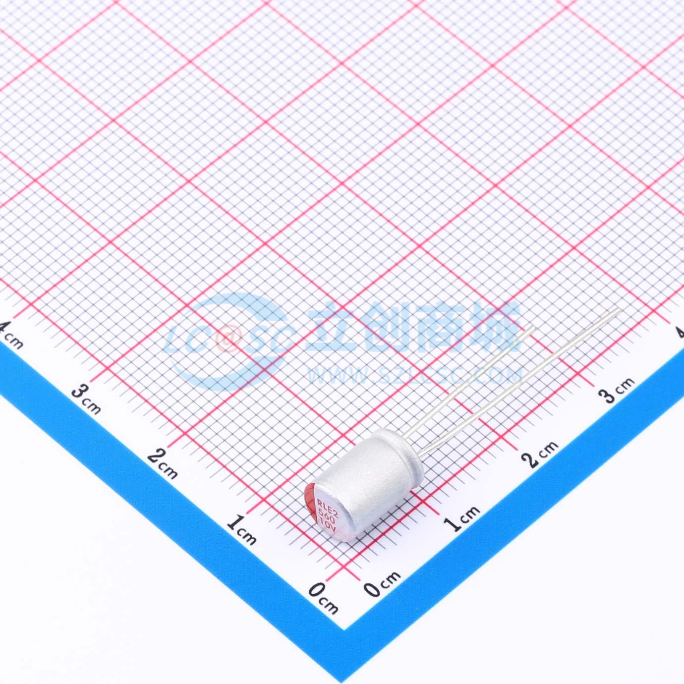 点击查看大图 JBLE2561M010C120RLM 560UF 10V实物图