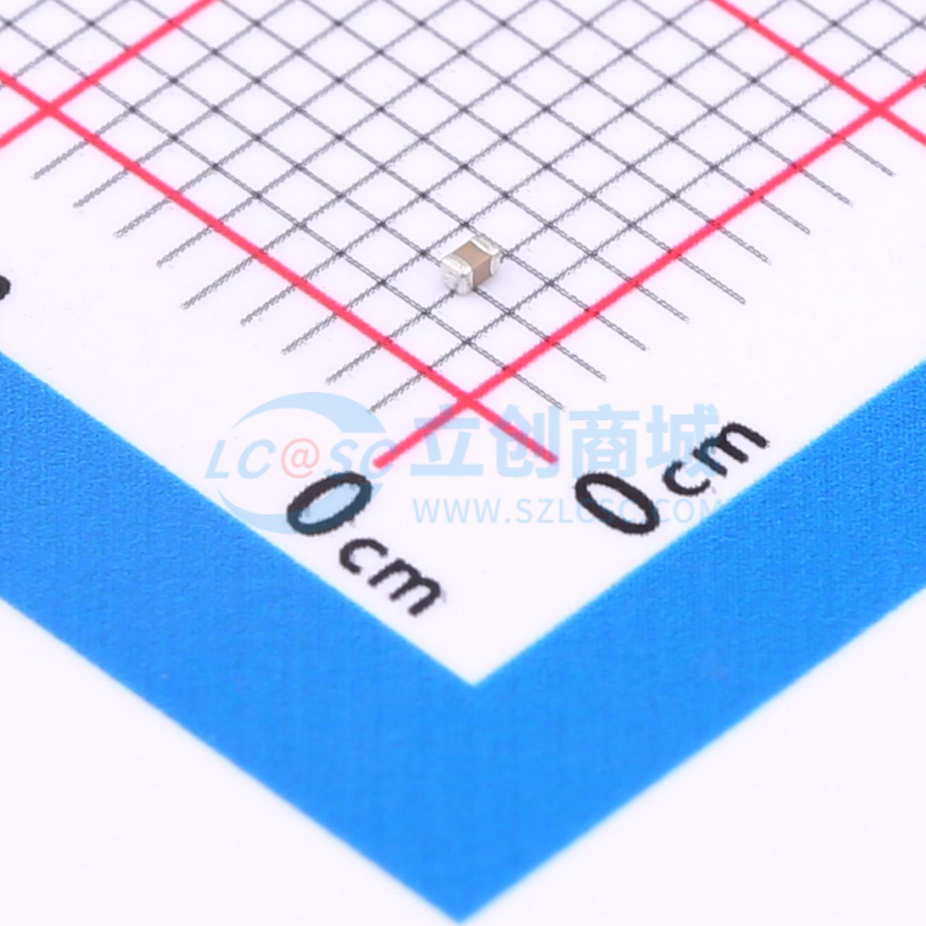 点击查看大图 TCC0402X5R225K100AT实物图