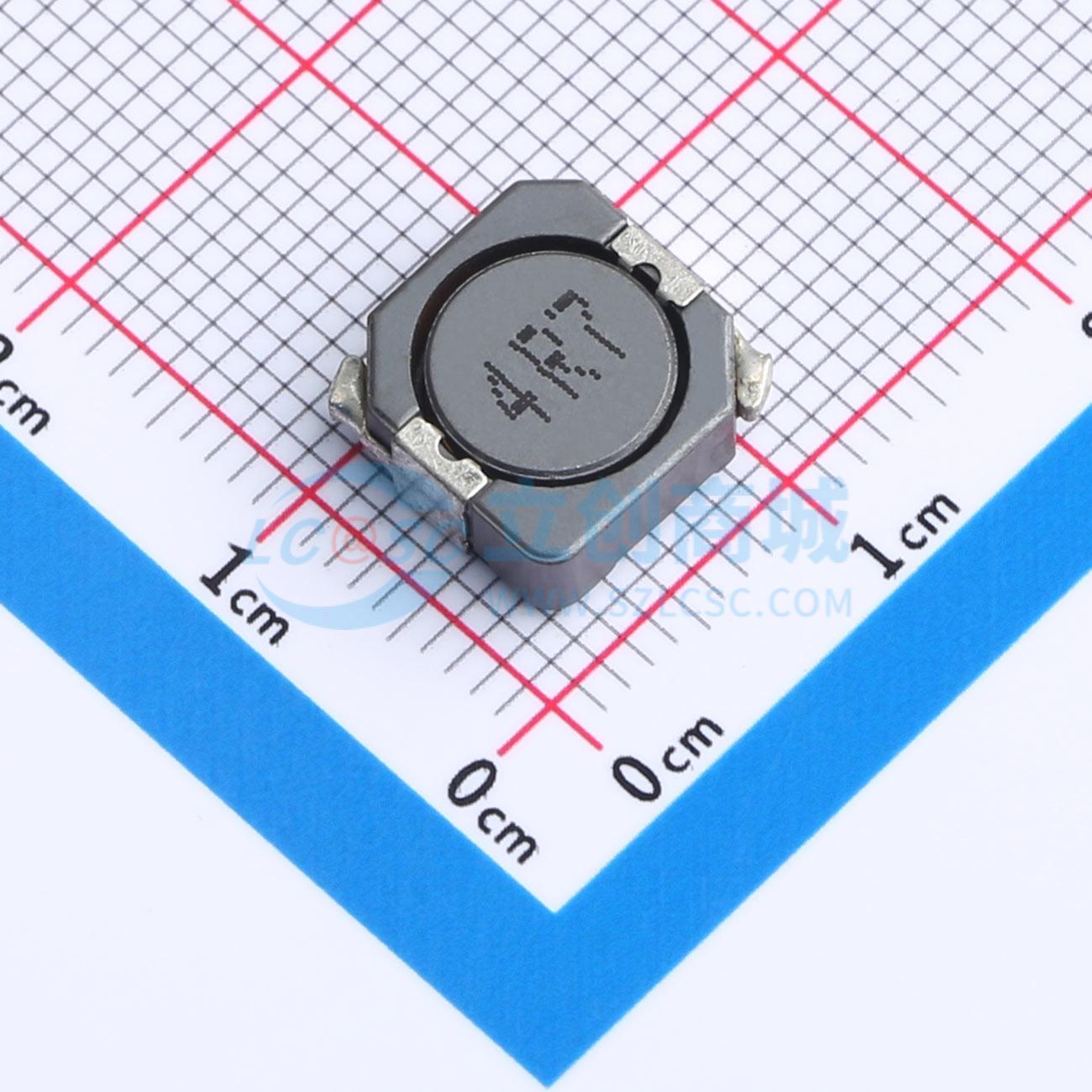 点击查看大图 SDRH104R-4R7NT实物图