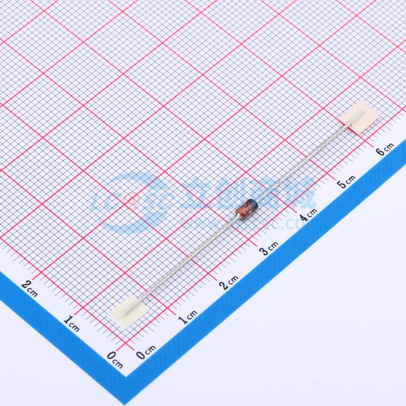 点击查看大图 1N4755APF-M实物图