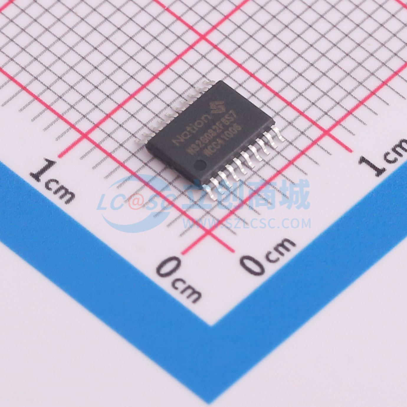 点击查看大图 N32G032F8S7实物图