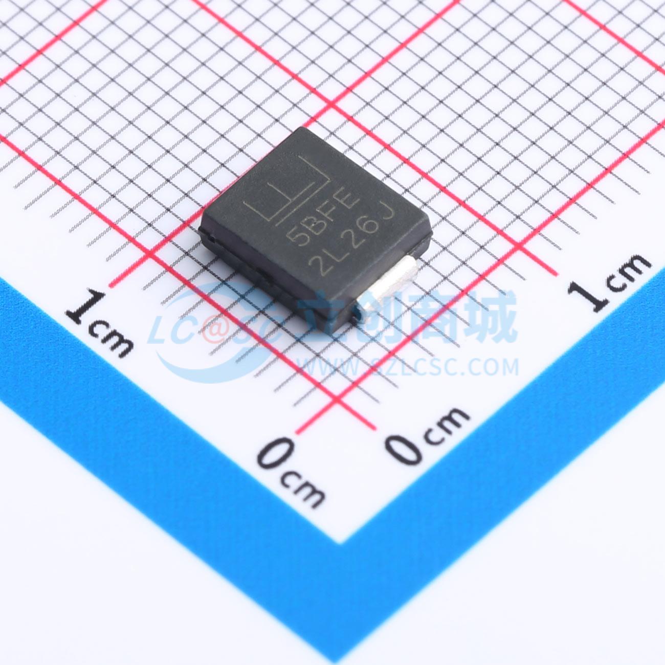 点击查看大图 5.0SMDJ26CA实物图