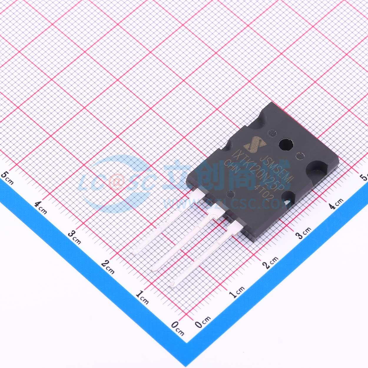 点击查看大图 IXTK120N25P-JSM实物图