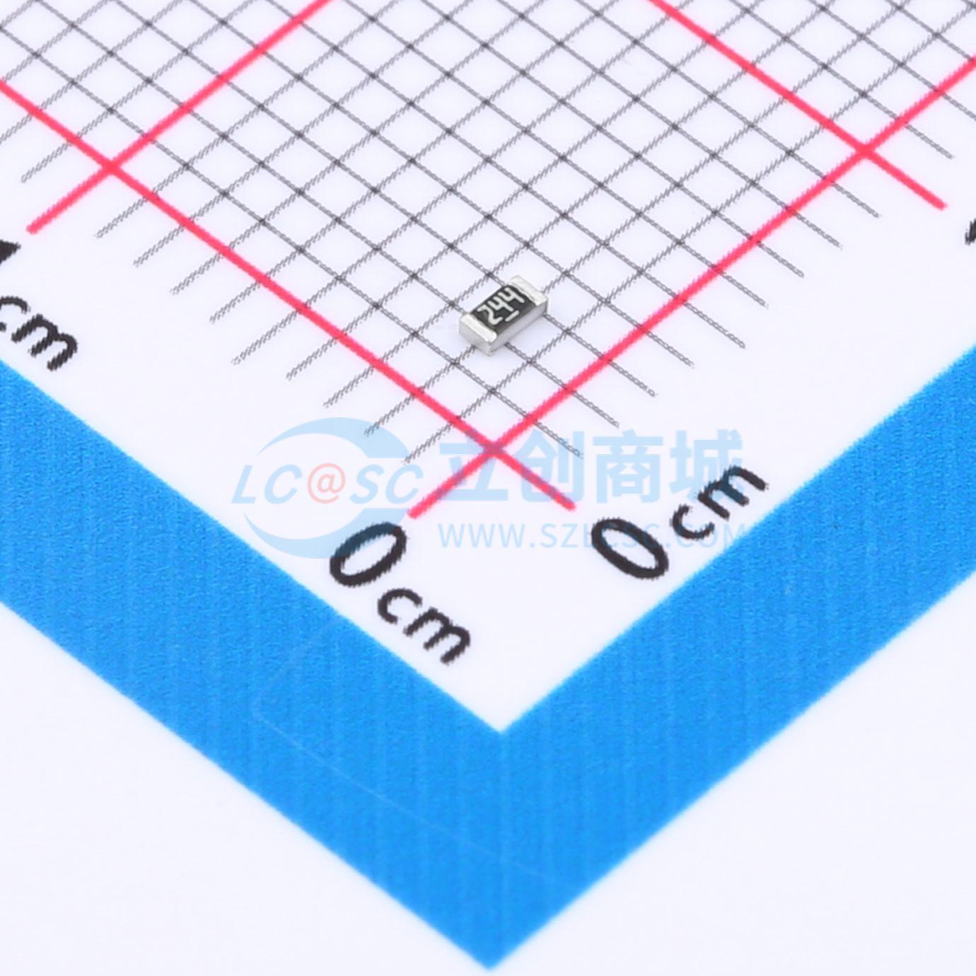 点击查看大图 RT0603BRB07240KL实物图