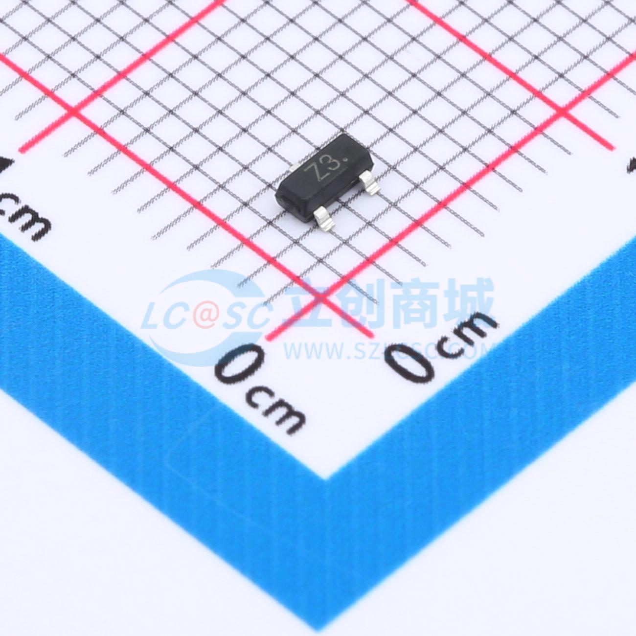 点击查看大图 BZX84C5V6实物图