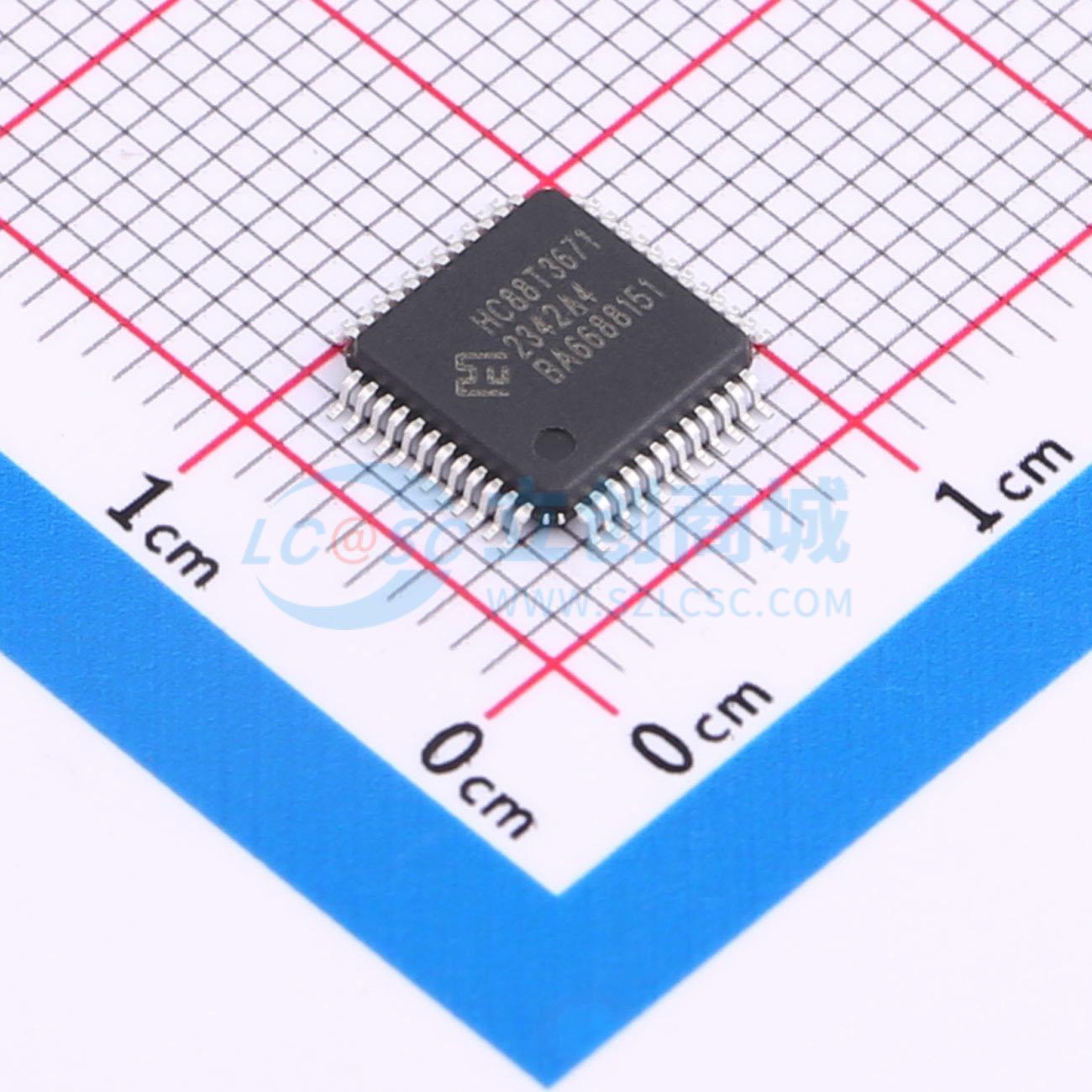 HC88T3671-LQFP48-Y-M实物图