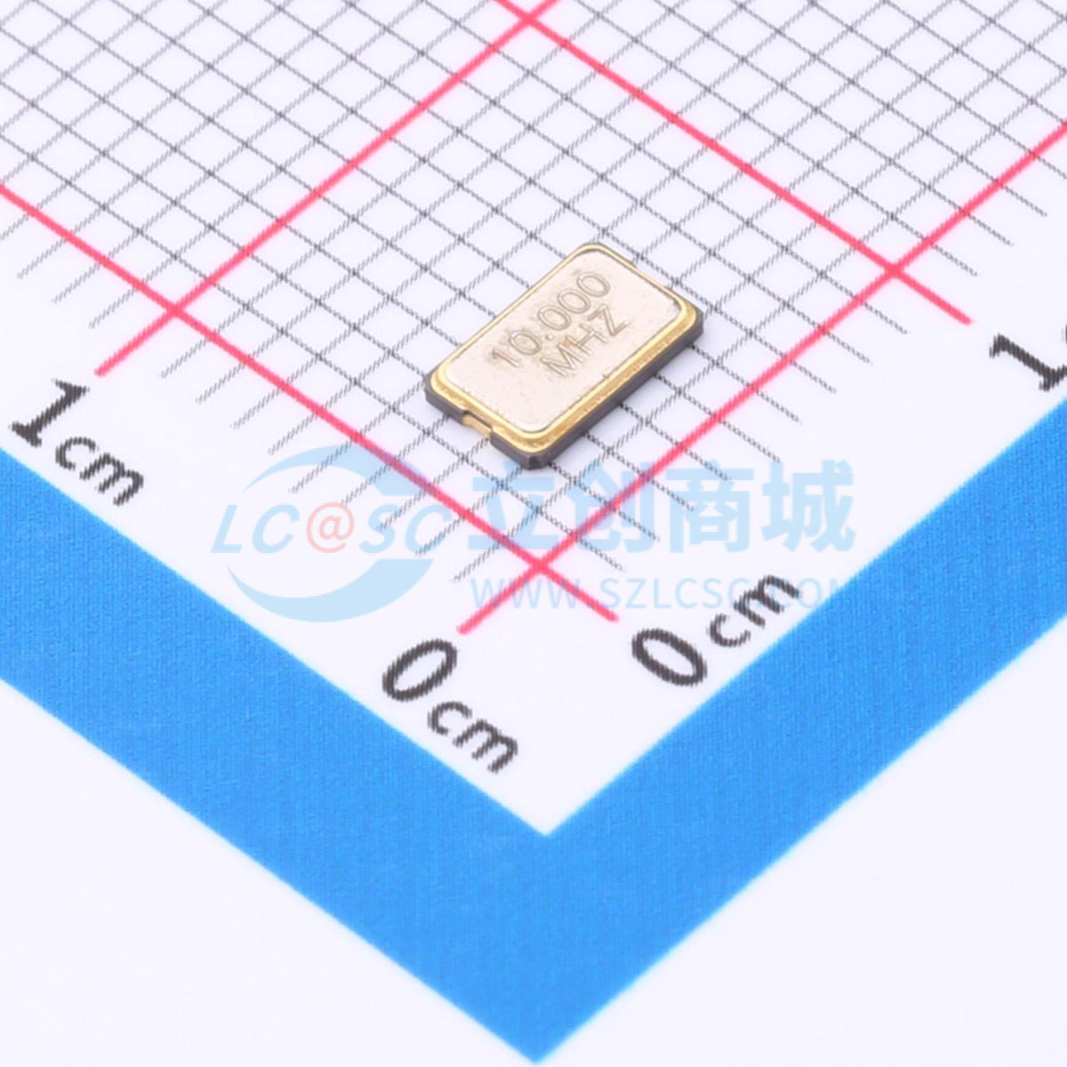 点击查看大图 5032 10M 18PF 10PPM 2P实物图