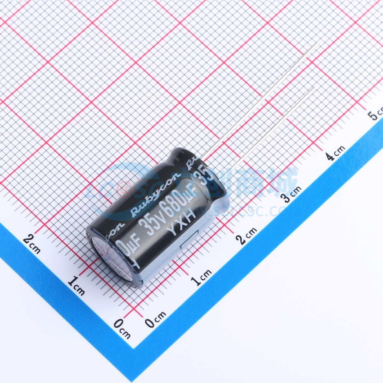 点击查看大图 35YXH680MEFC12.5X20实物图