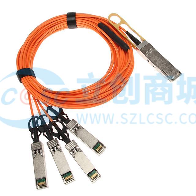 QSFP-4X10G-D-AOC-1M-C实物图