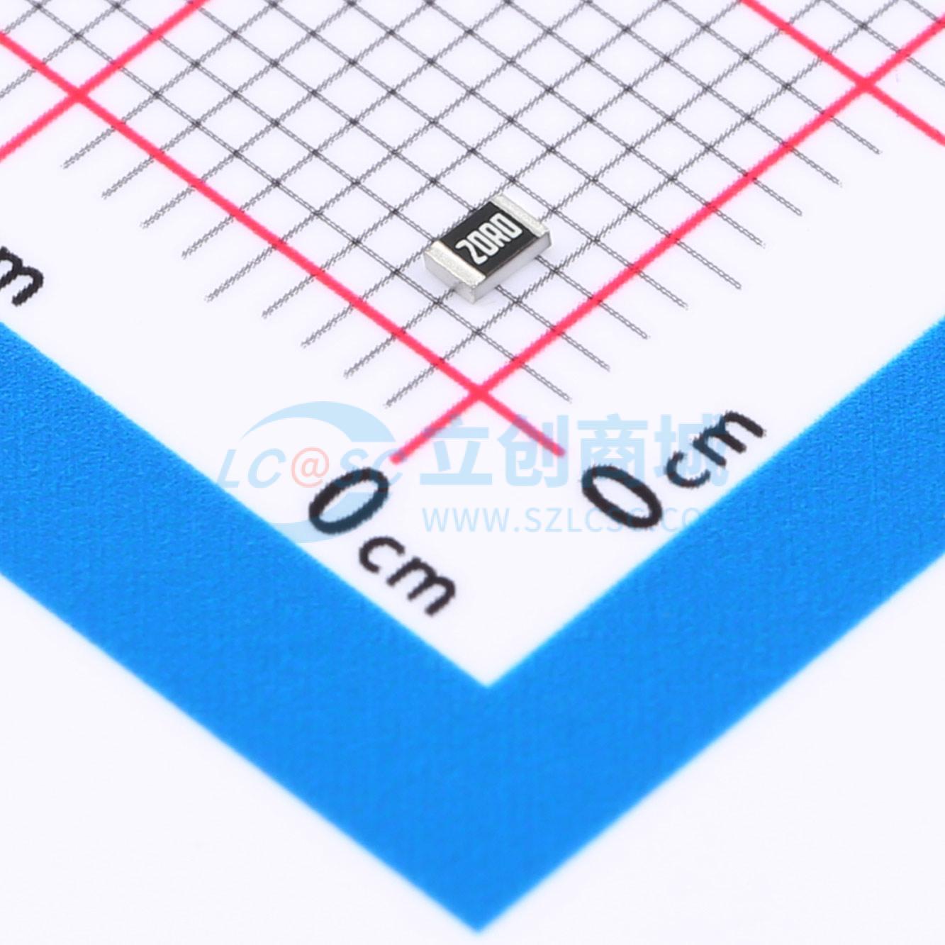 点击查看大图 AC0805FR-7W20RL实物图