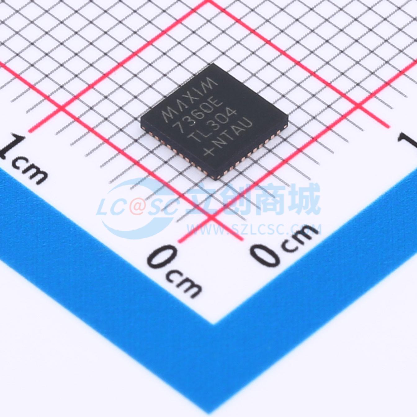 点击查看大图 MAX7360ETL+实物图