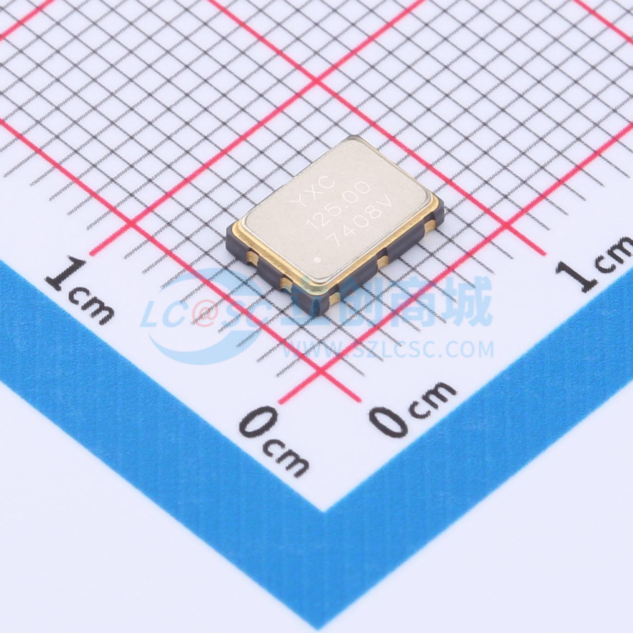 点击查看大图 OE8EL89CEI-XE6YLC-125M实物图