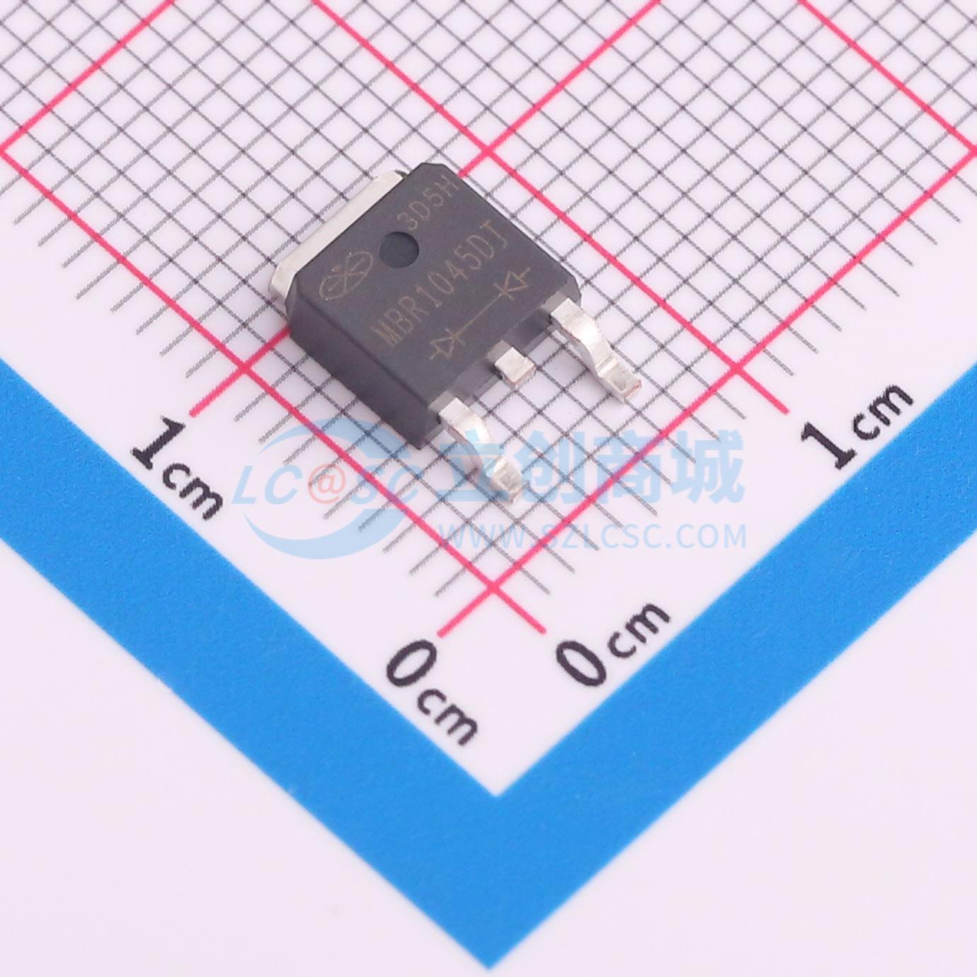 点击查看大图 MBR1045DT实物图