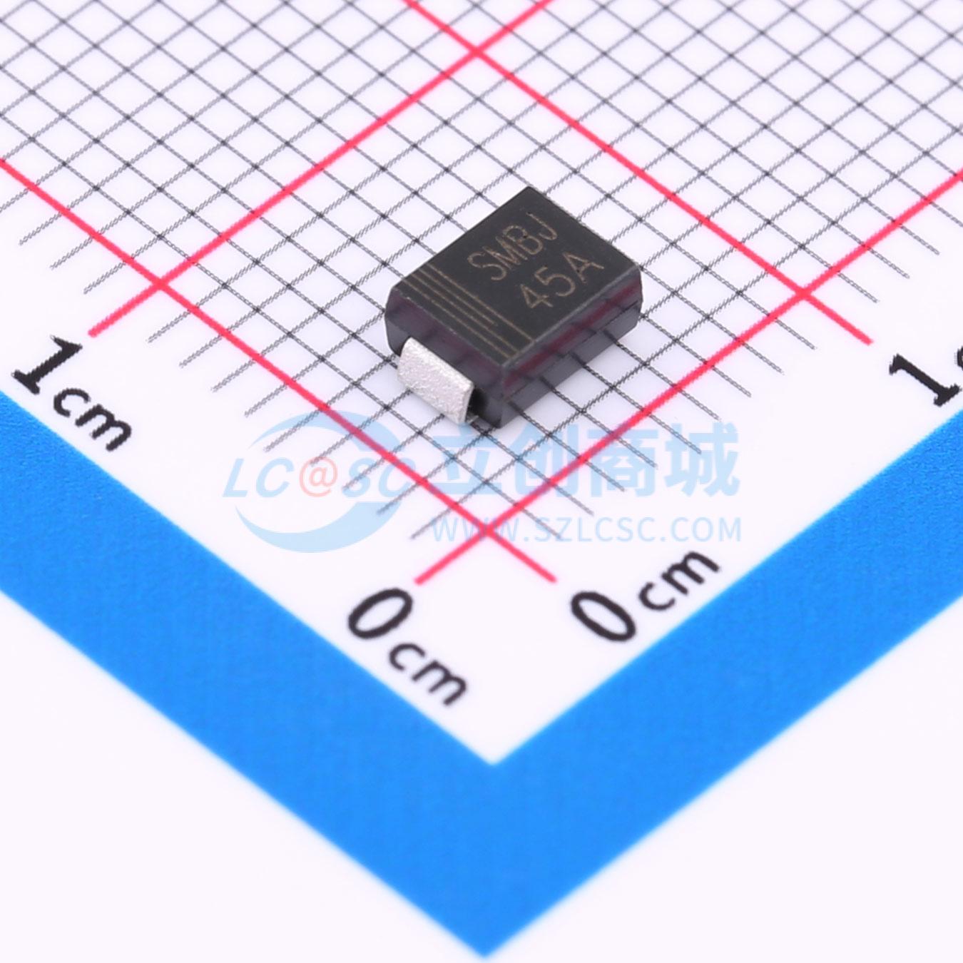 点击查看大图 SMBJ45A实物图