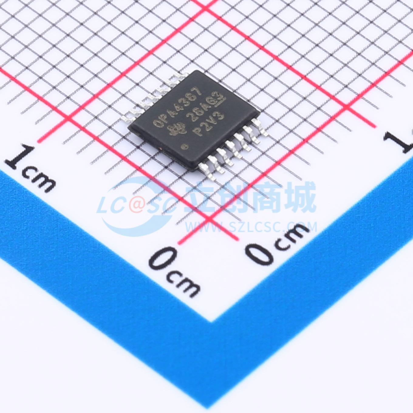 点击查看大图 OPA4387PWR实物图