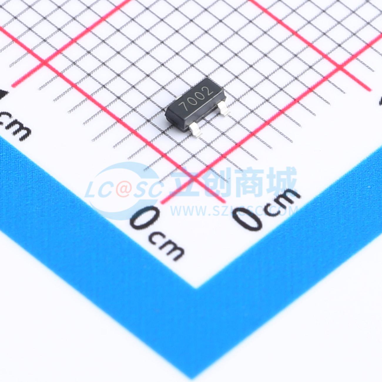 点击查看大图 TP2N7002ET1G实物图