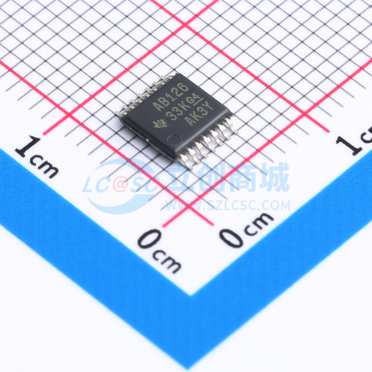 点击查看大图 SN74ABT126PWR实物图