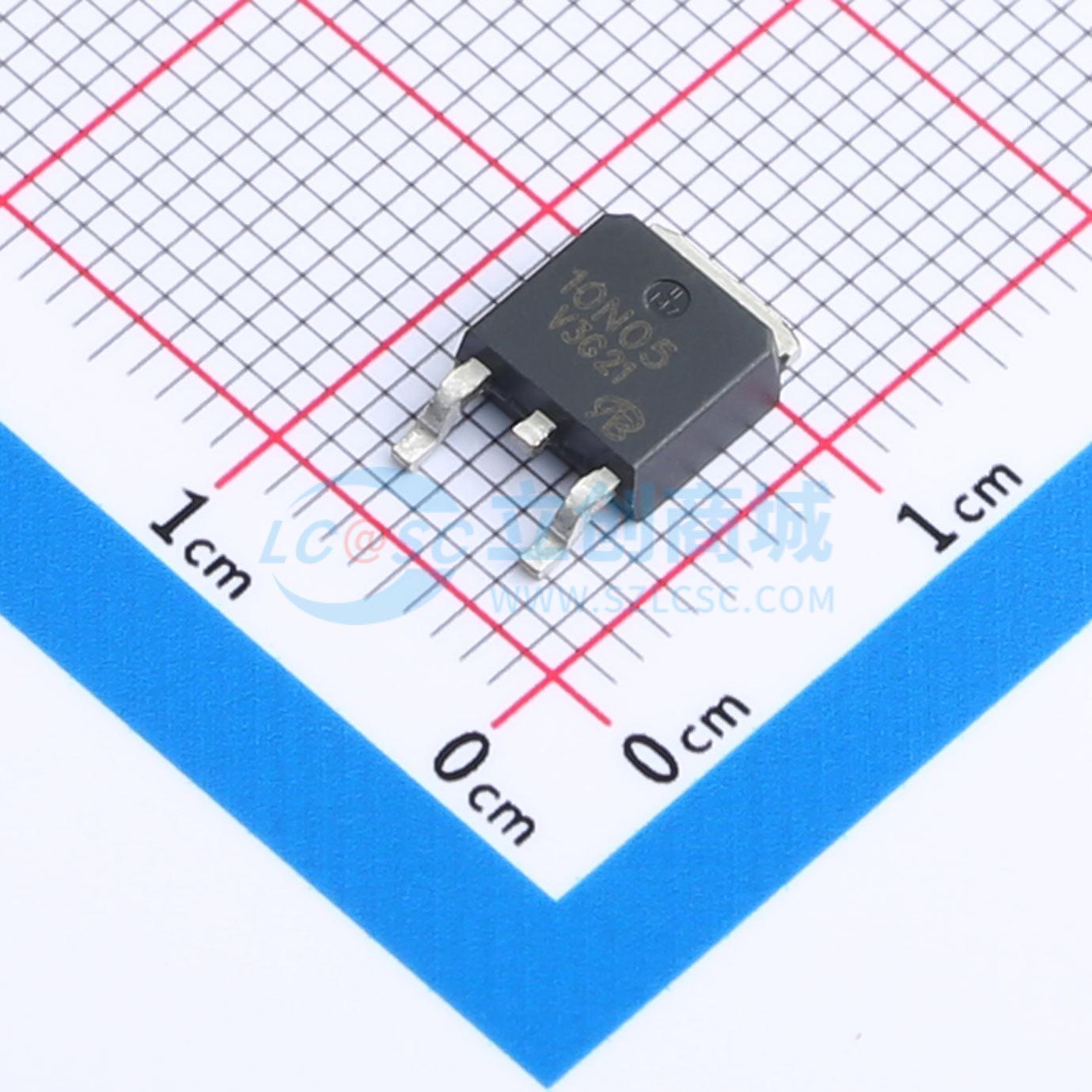 点击查看大图 MTD10N05ET4G-VB实物图