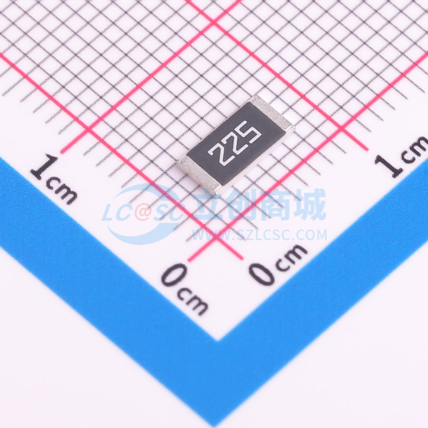 点击查看大图 FRC2512J225 TS实物图