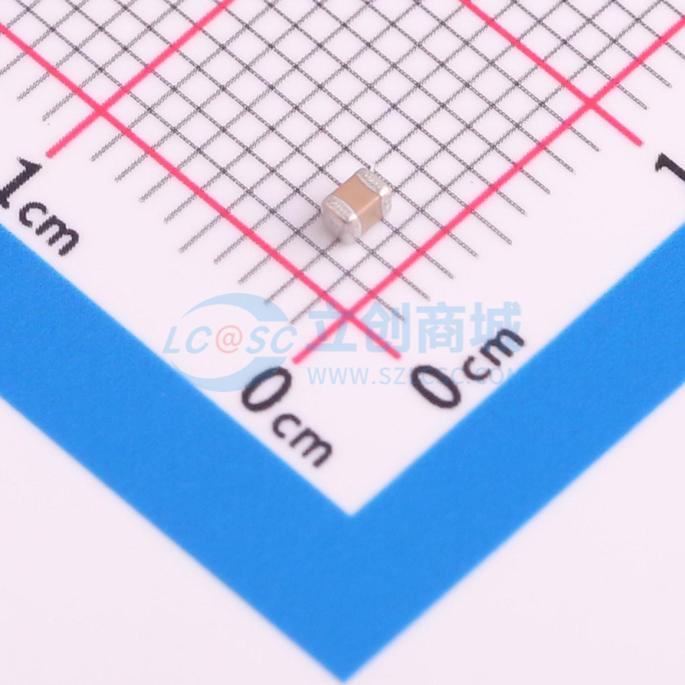 0805B224K160CT实物图