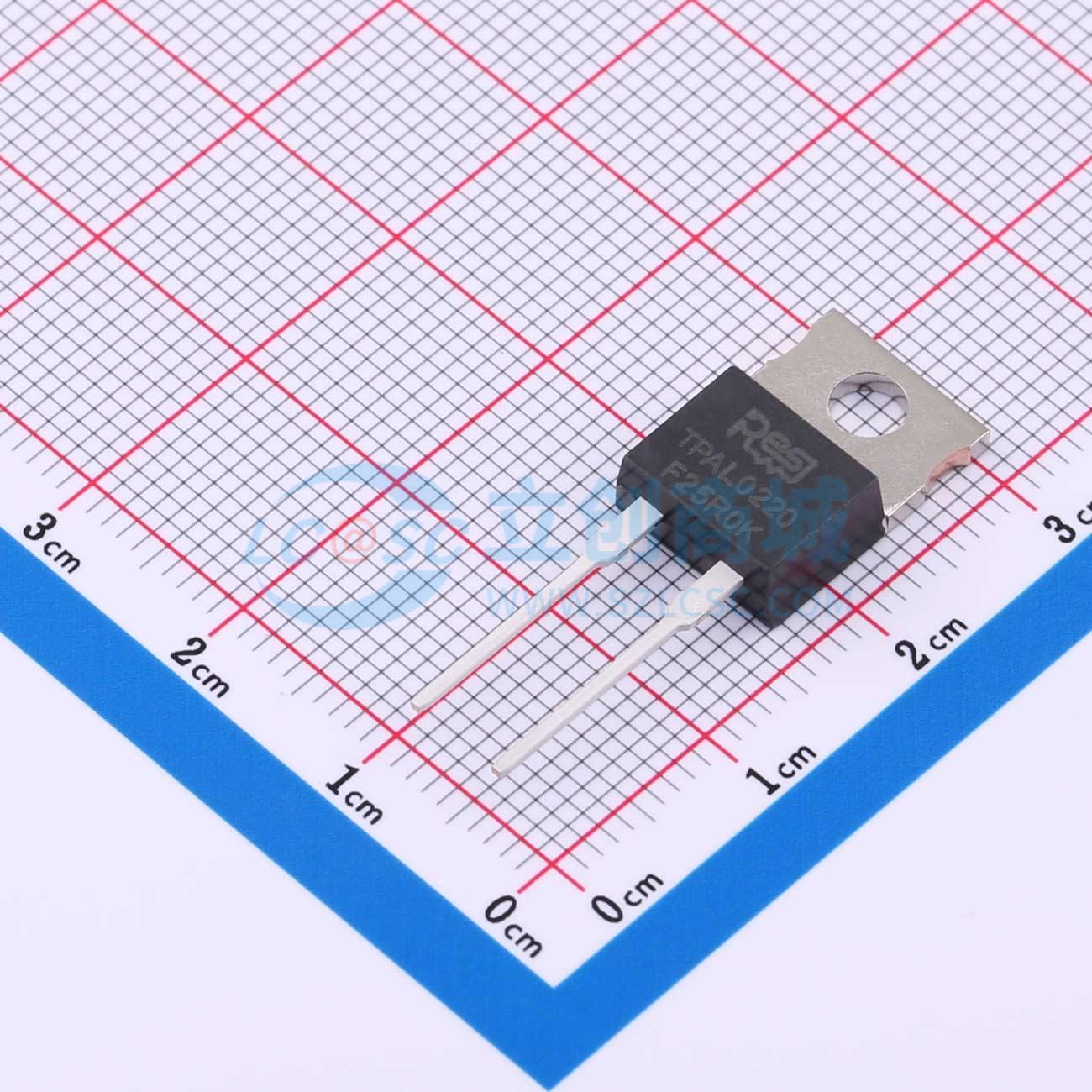 点击查看大图 TPAL0220F25R0K9实物图