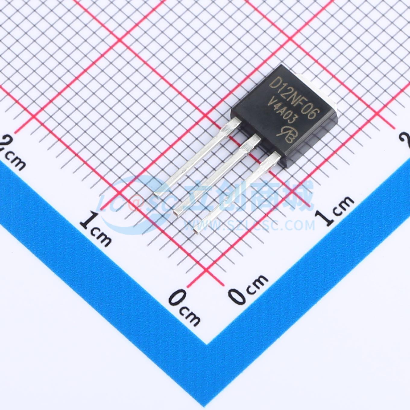 点击查看大图 STD12NF06T4-1-VB实物图