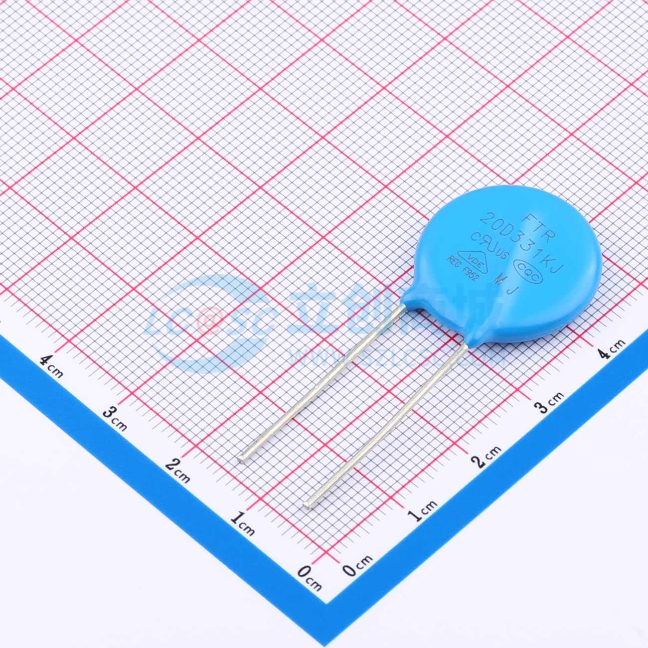 点击查看大图 FTR20D331KJ实物图