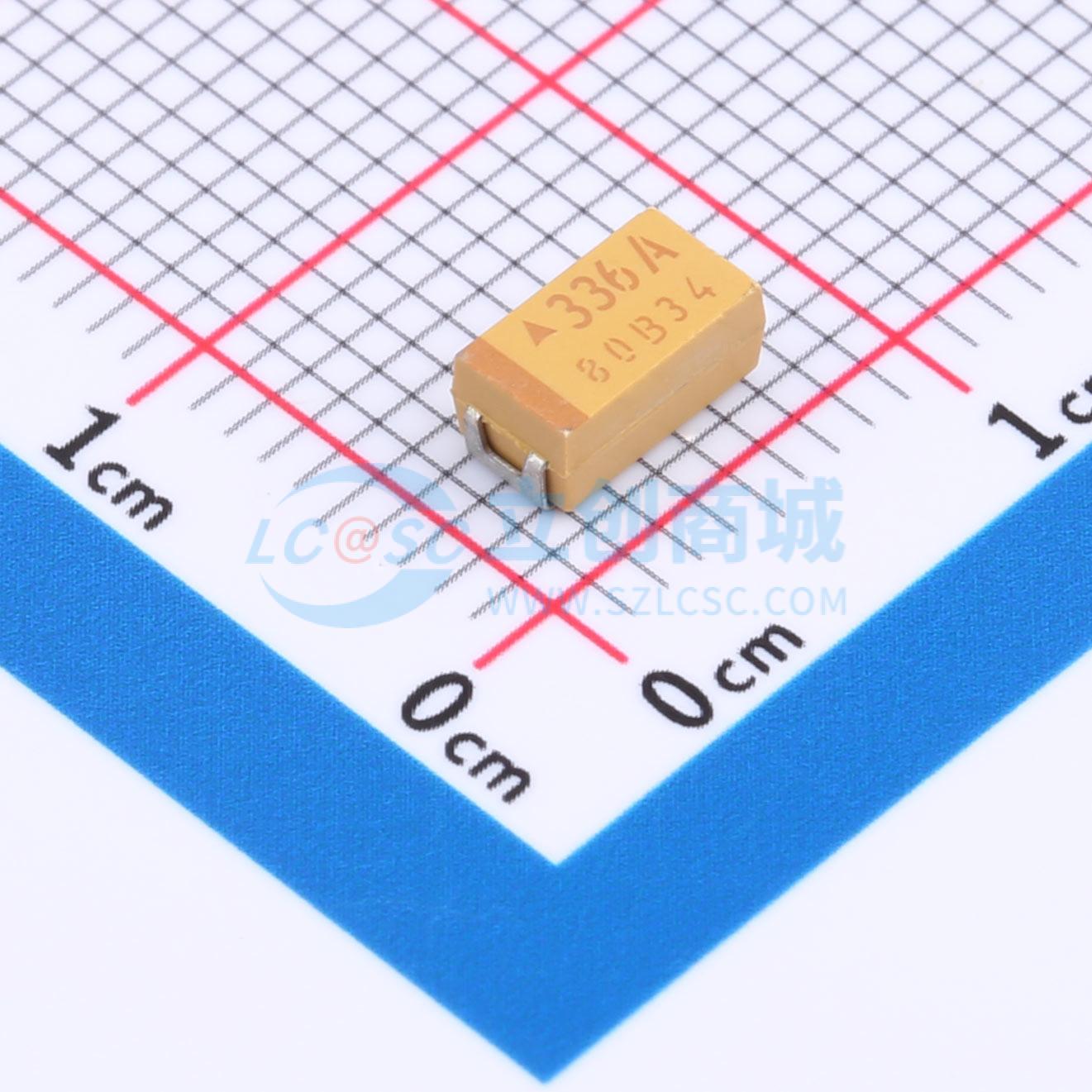 点击查看大图 TAJC336K010RNJ实物图