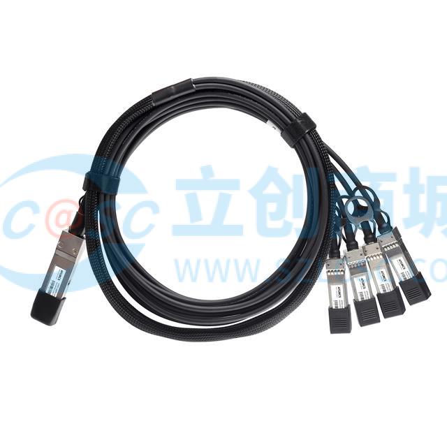 DAC-QSFP28-4SFP25G-50CM-AT实物图