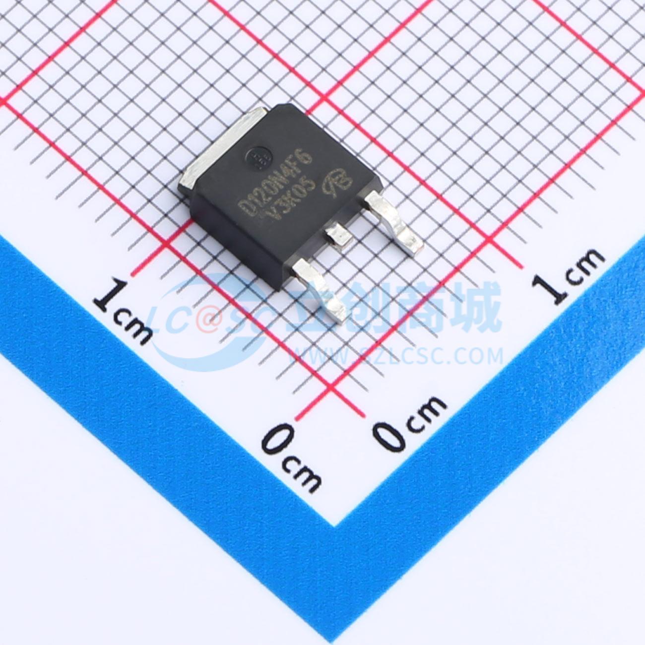 点击查看大图 STD120N4F6-VB实物图