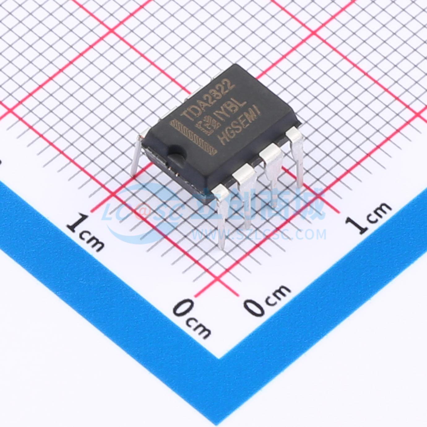 点击查看大图 TDA2822N实物图