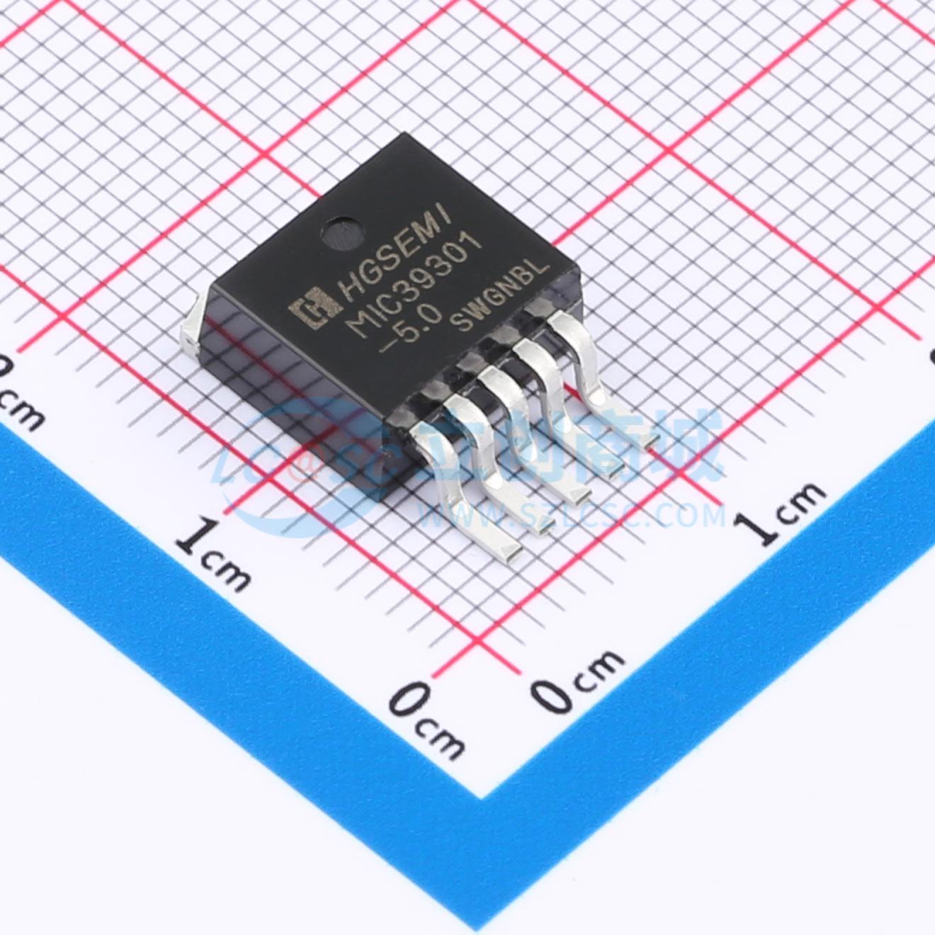 点击查看大图 MIC39301S-5.0/TR实物图