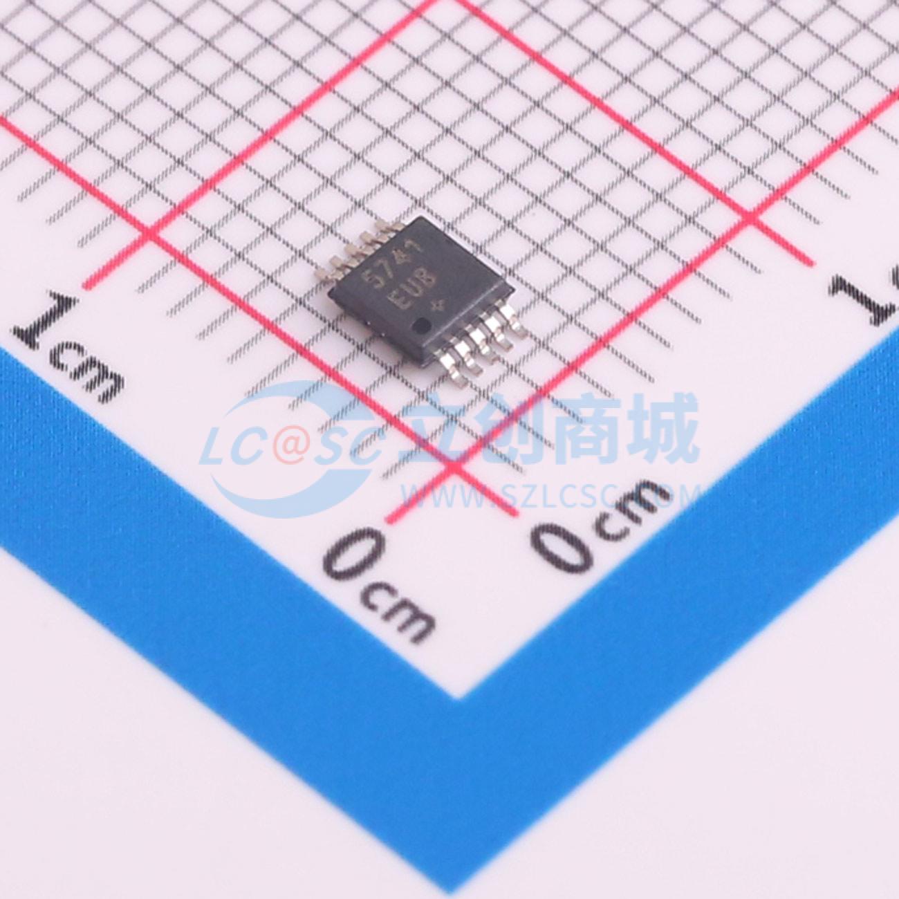 点击查看大图 MAX5741EUB+T实物图