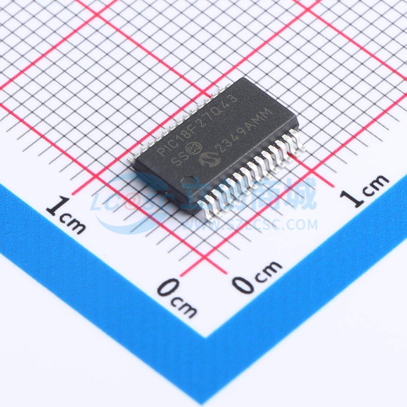 点击查看大图 PIC18F27Q43-I/SS实物图